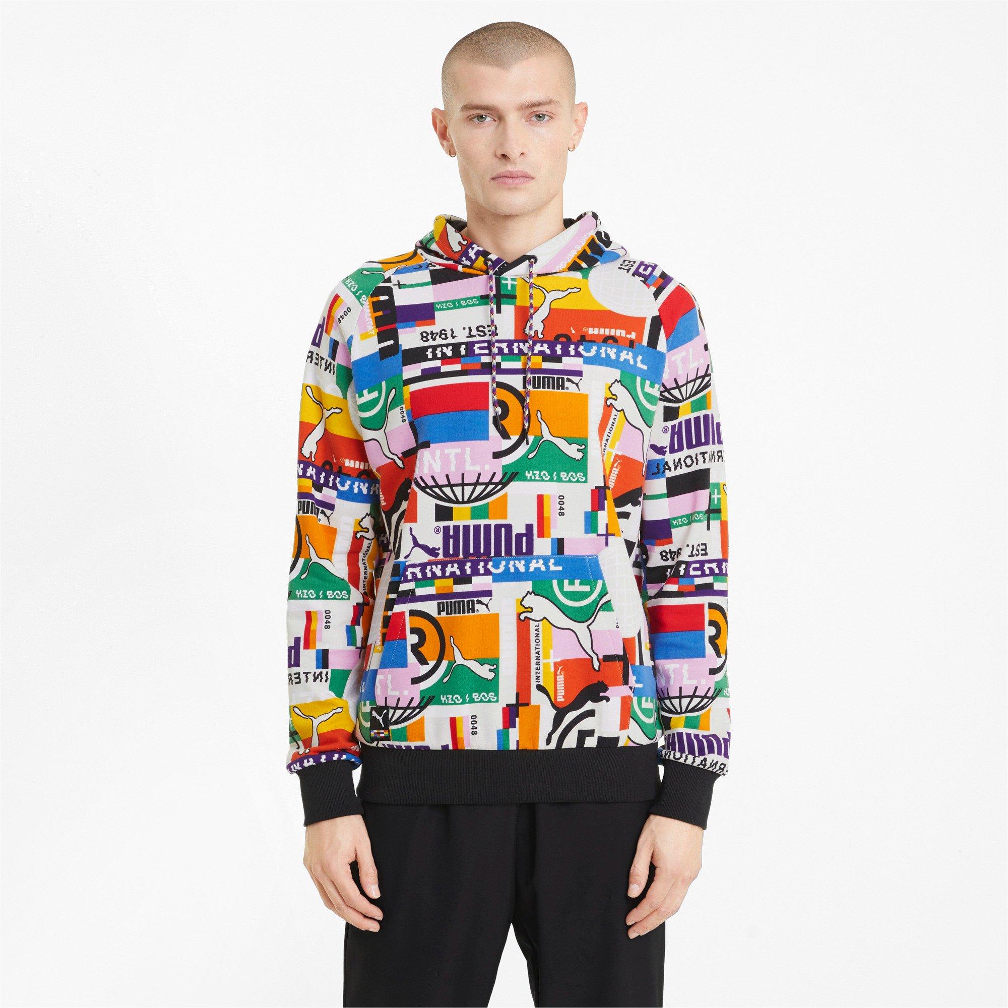 Puma Men s International Multicolor Pullover Hoodie